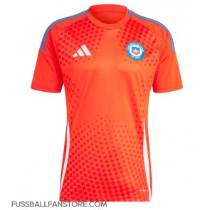 Chile Replik Heimtrikot Copa America 2024 Kurzarm